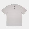V-shirt Fleuwr gris